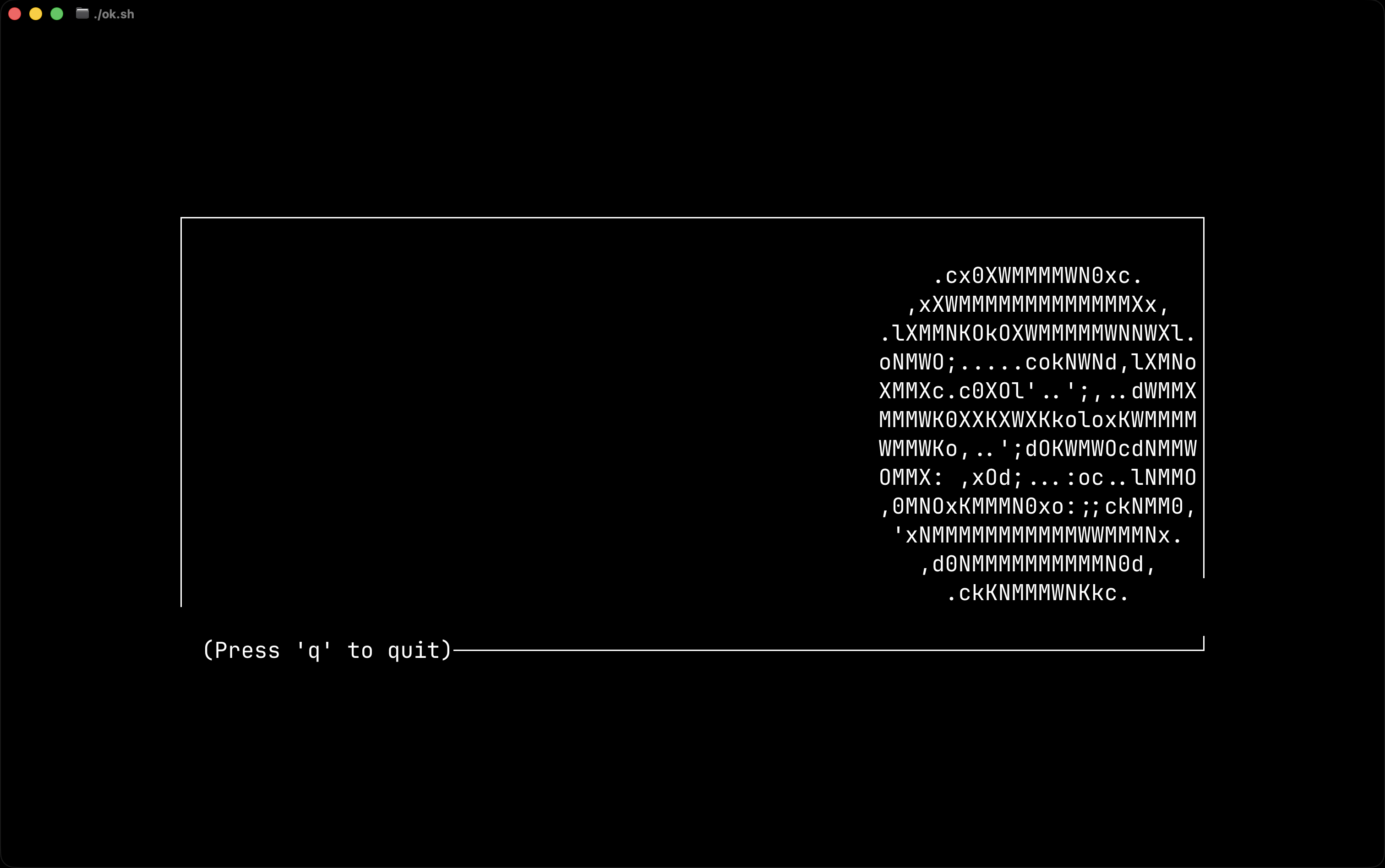 screenshot of flui